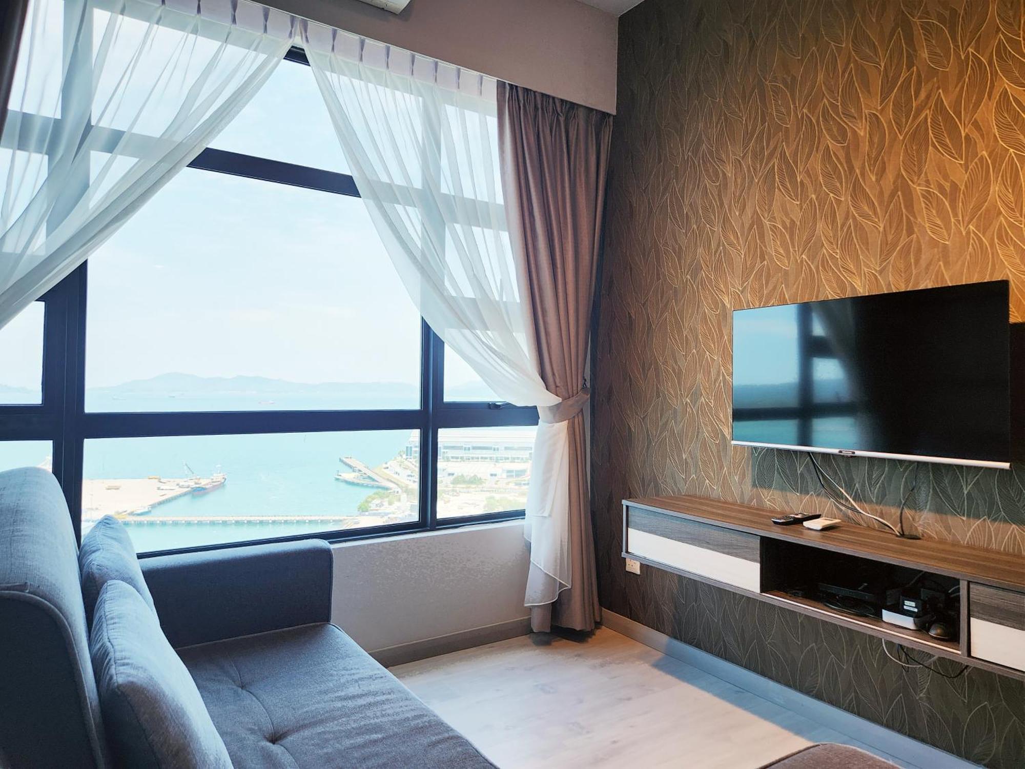 Jesselton Quay Kota Kinabalu City Centre By Lw Suites Bagian luar foto