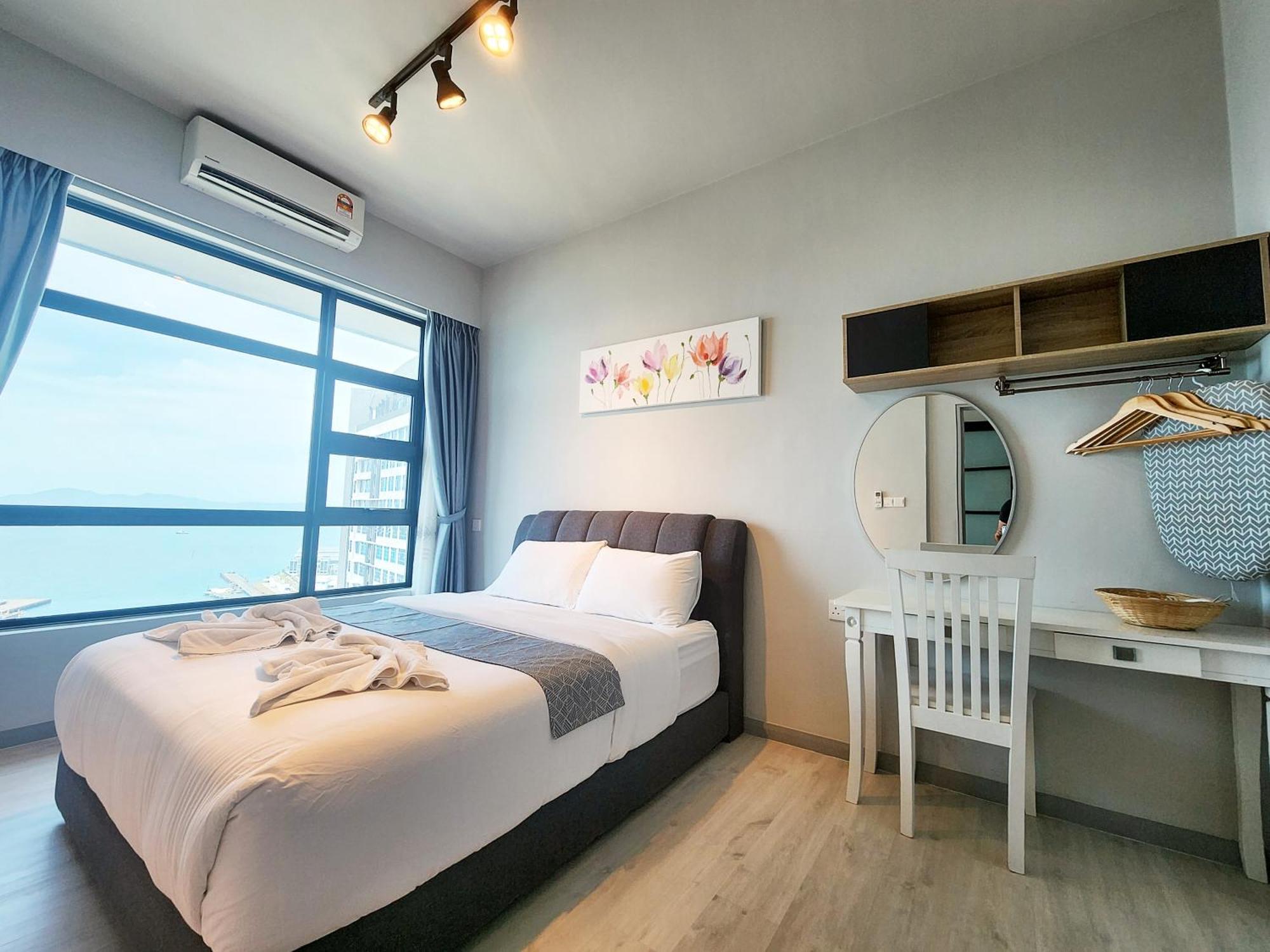 Jesselton Quay Kota Kinabalu City Centre By Lw Suites Bagian luar foto