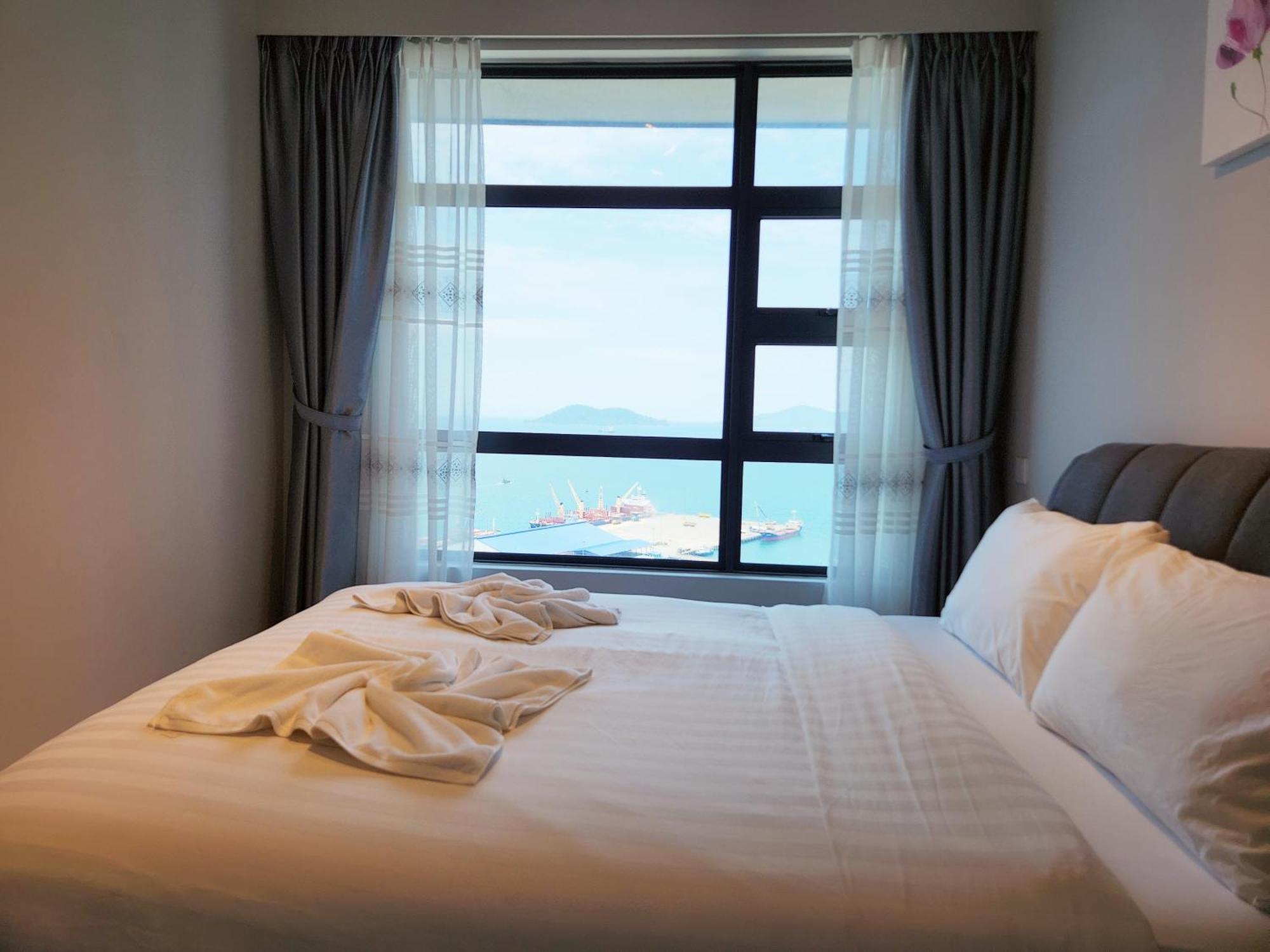 Jesselton Quay Kota Kinabalu City Centre By Lw Suites Bagian luar foto