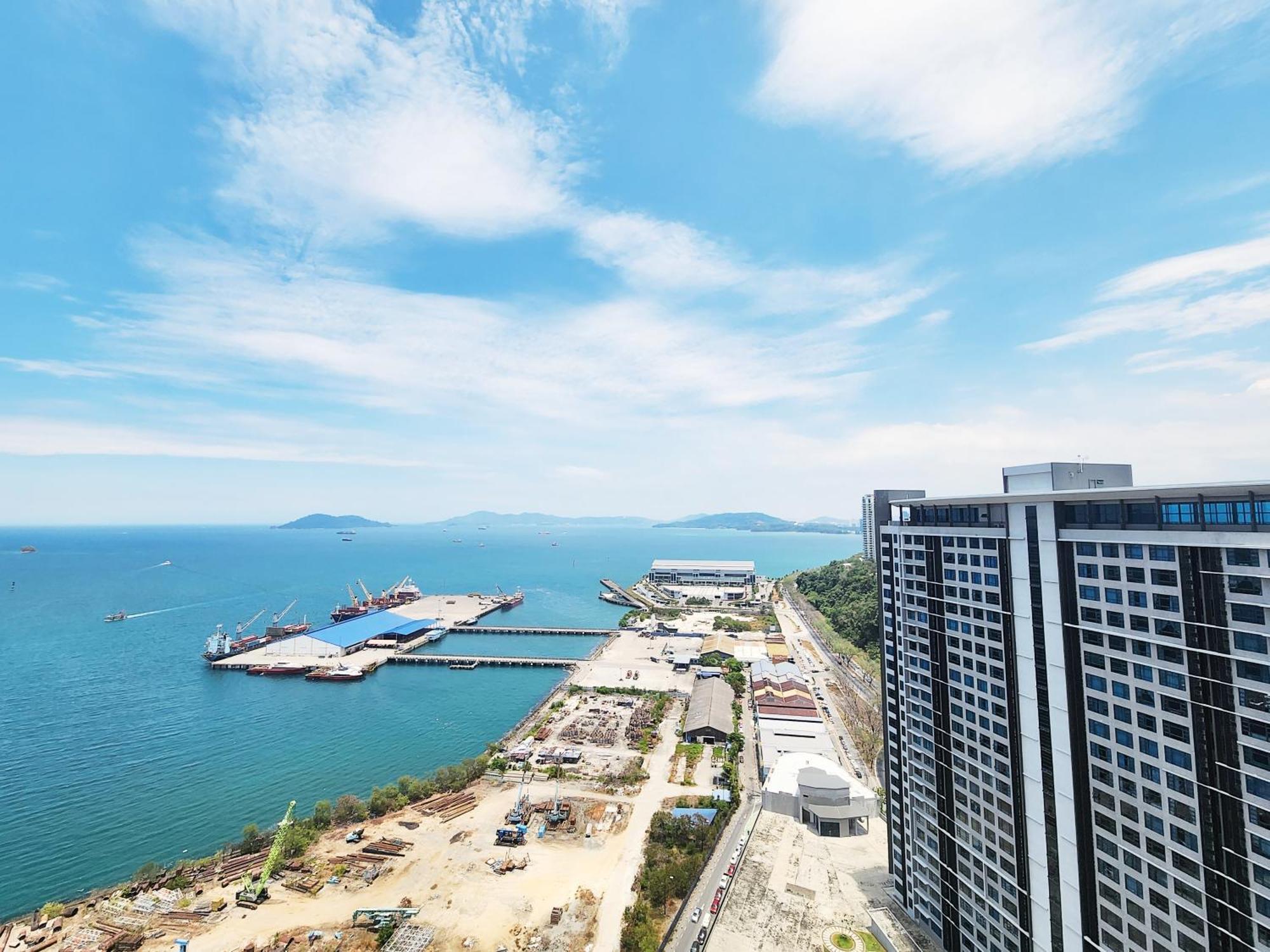 Jesselton Quay Kota Kinabalu City Centre By Lw Suites Bagian luar foto