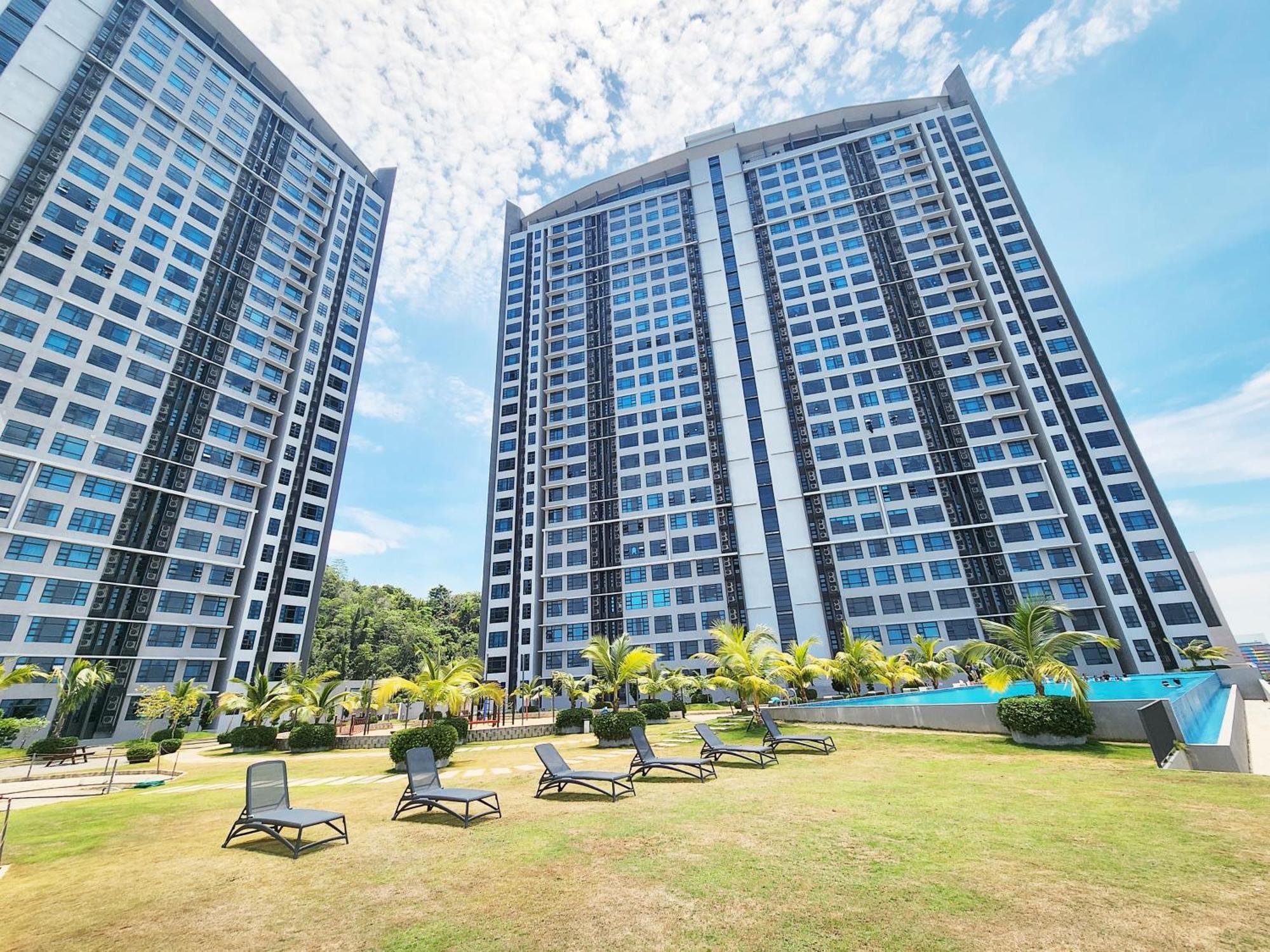 Jesselton Quay Kota Kinabalu City Centre By Lw Suites Bagian luar foto