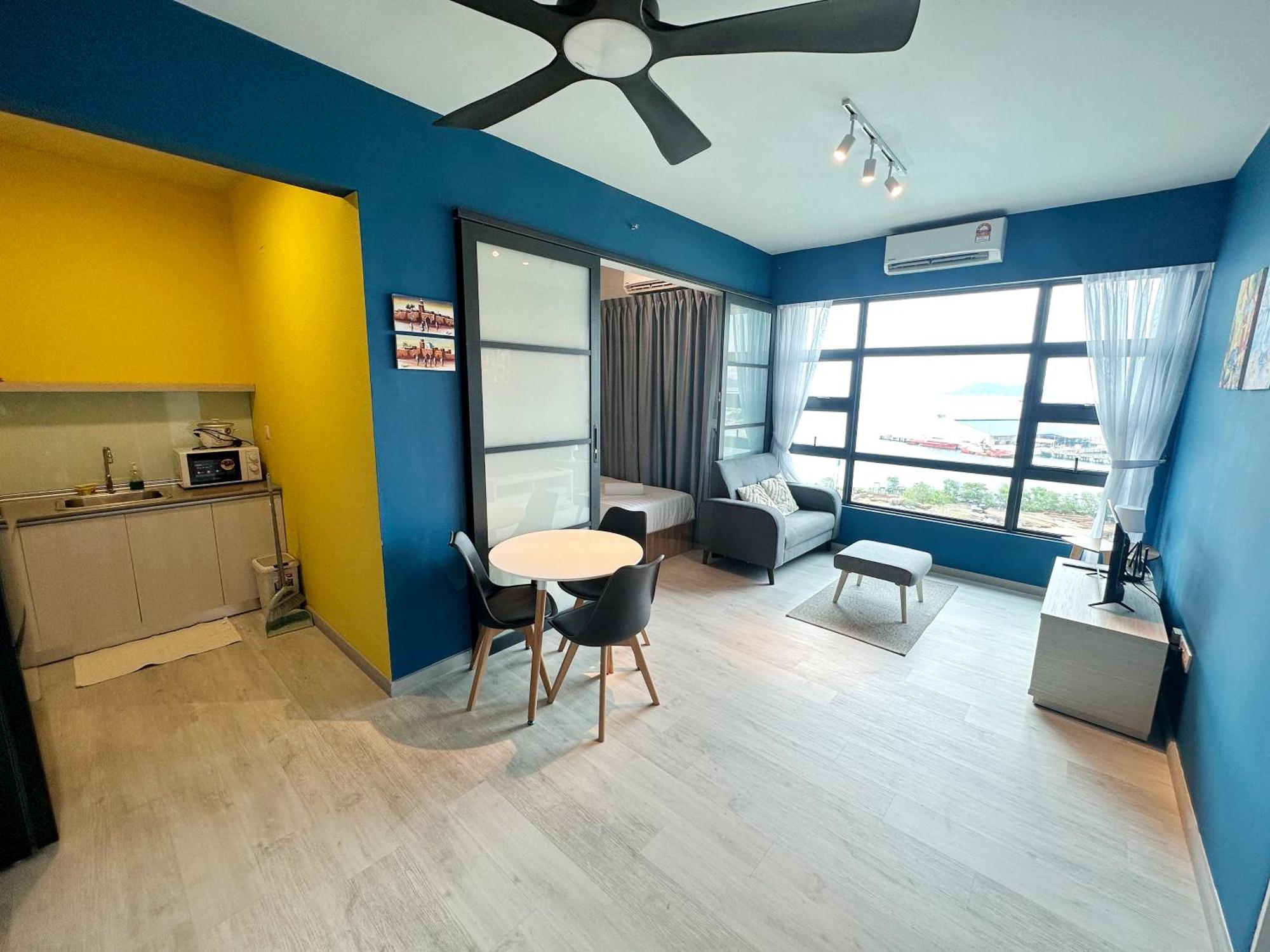 Jesselton Quay Kota Kinabalu City Centre By Lw Suites Bagian luar foto