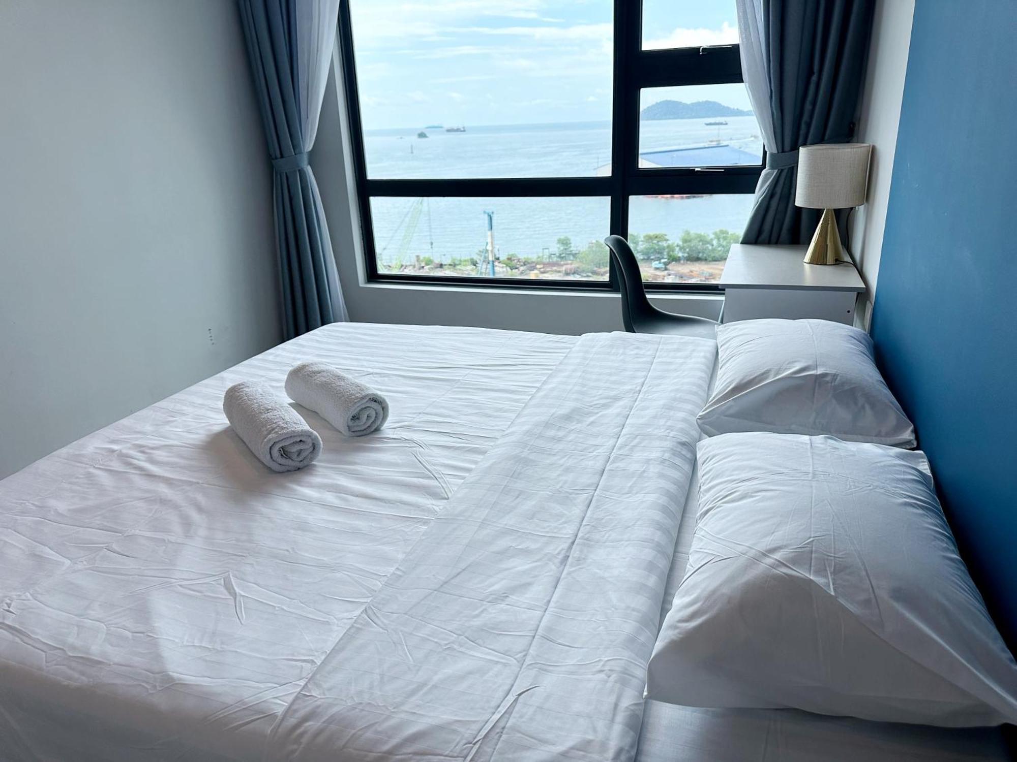 Jesselton Quay Kota Kinabalu City Centre By Lw Suites Ruang foto