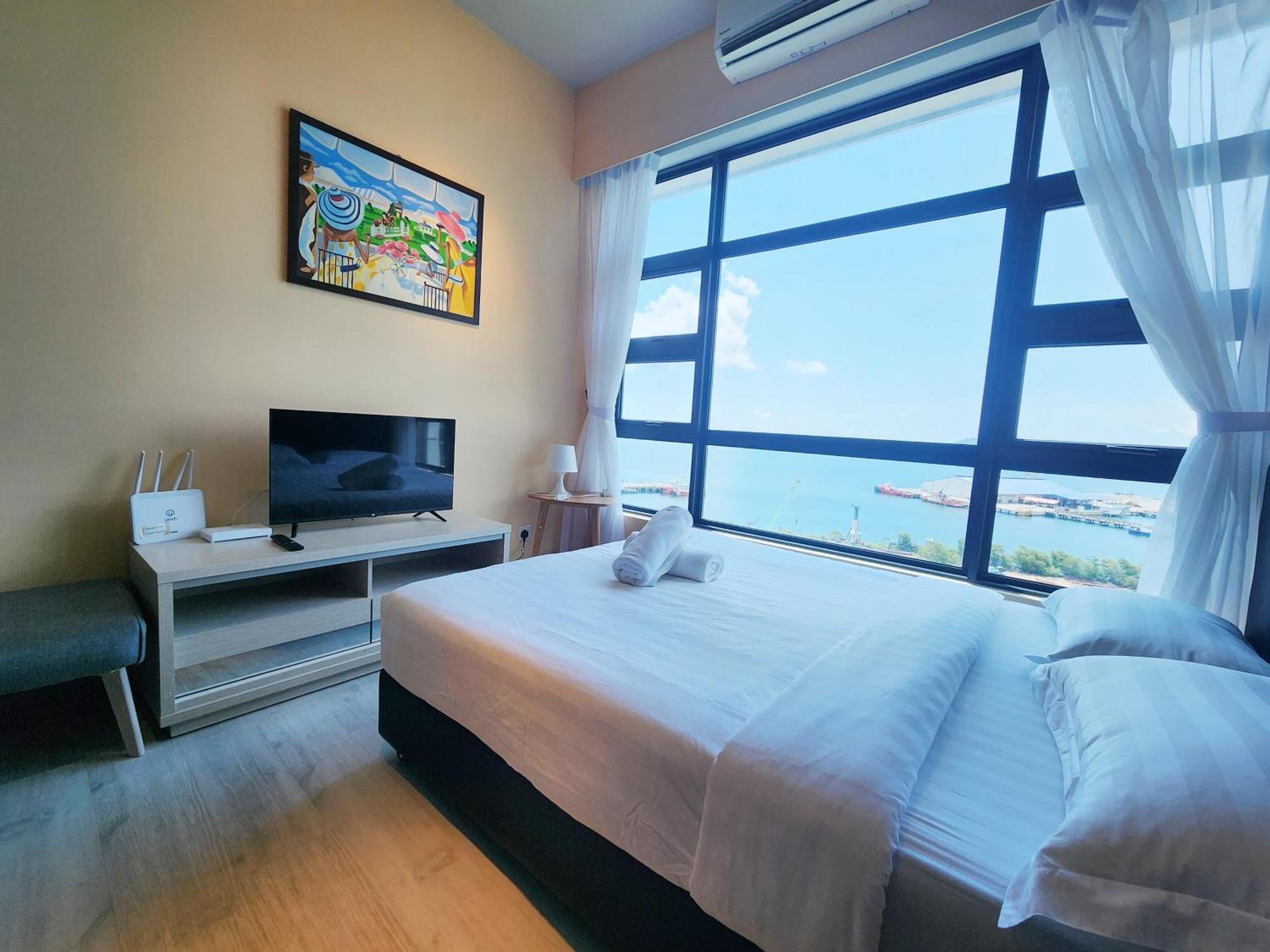 Jesselton Quay Kota Kinabalu City Centre By Lw Suites Bagian luar foto