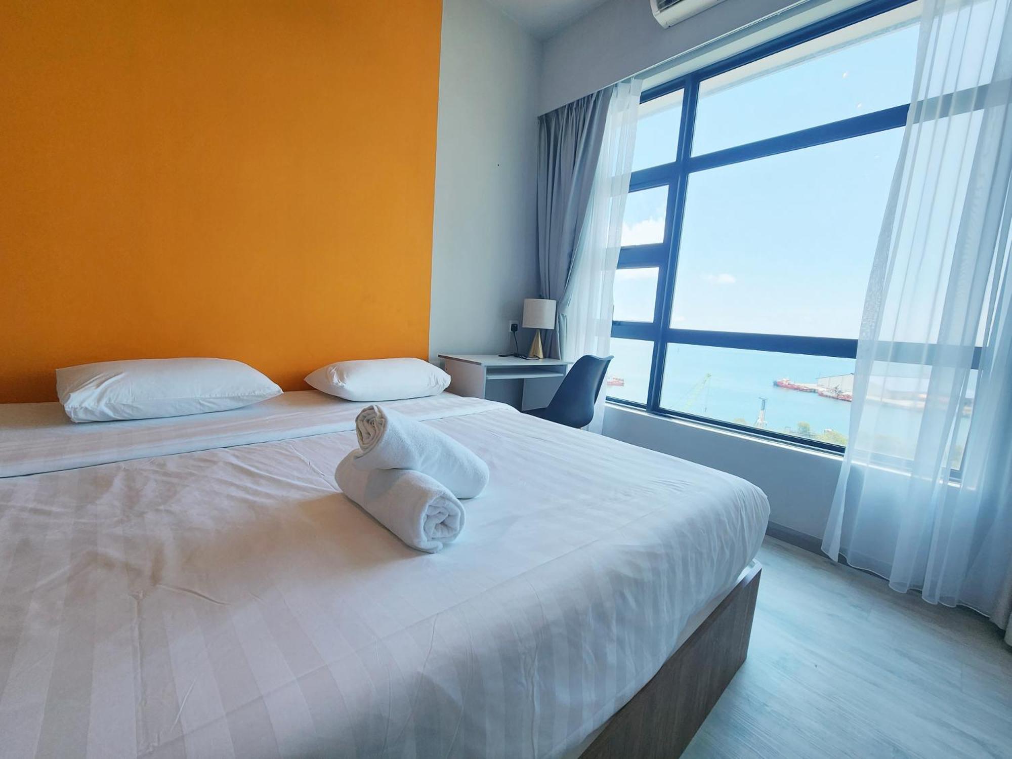 Jesselton Quay Kota Kinabalu City Centre By Lw Suites Ruang foto
