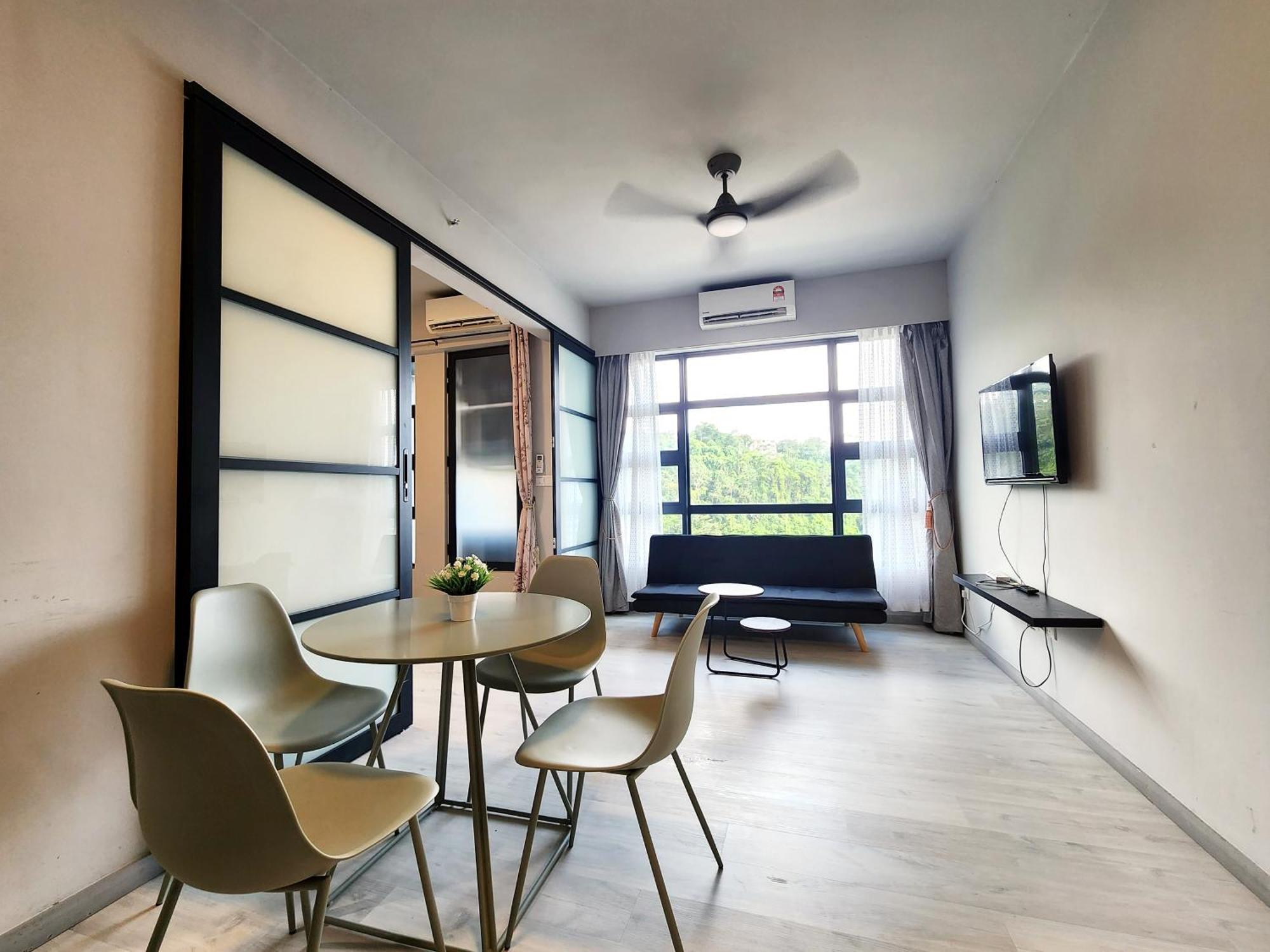Jesselton Quay Kota Kinabalu City Centre By Lw Suites Ruang foto