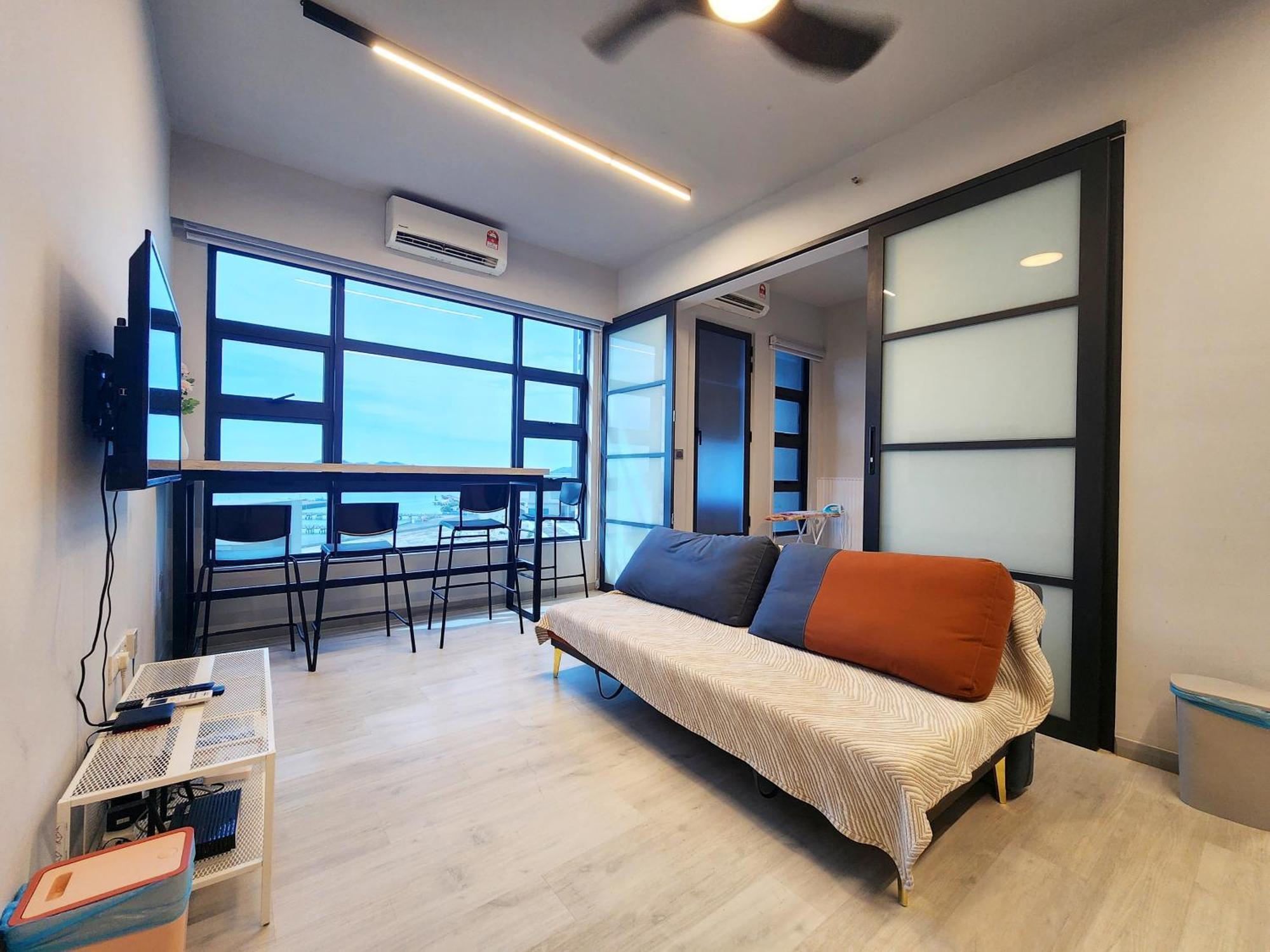 Jesselton Quay Kota Kinabalu City Centre By Lw Suites Ruang foto
