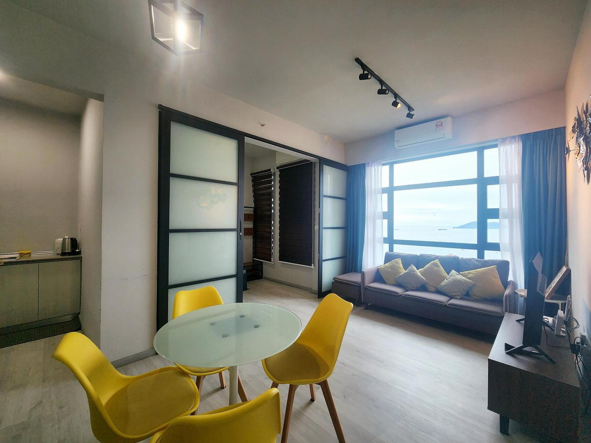 Jesselton Quay Kota Kinabalu City Centre By Lw Suites Ruang foto