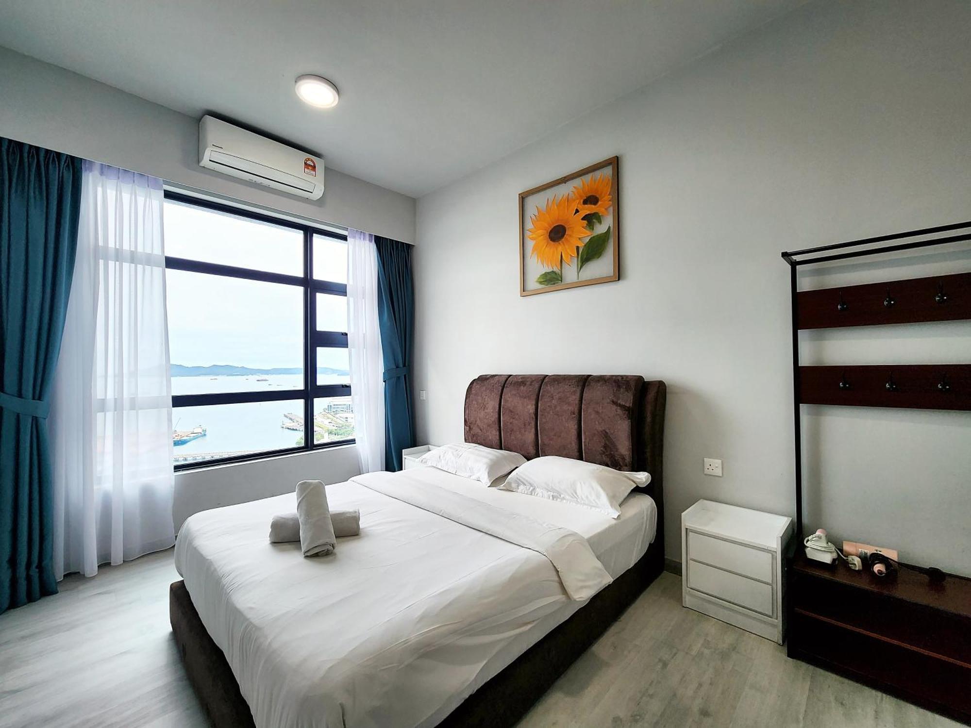Jesselton Quay Kota Kinabalu City Centre By Lw Suites Ruang foto